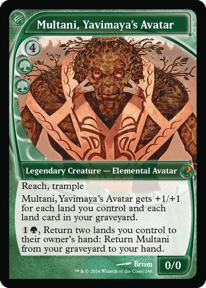 Multani, Yavimaya's Avatar (Future Sight) 248 card from Mystery Booster 2