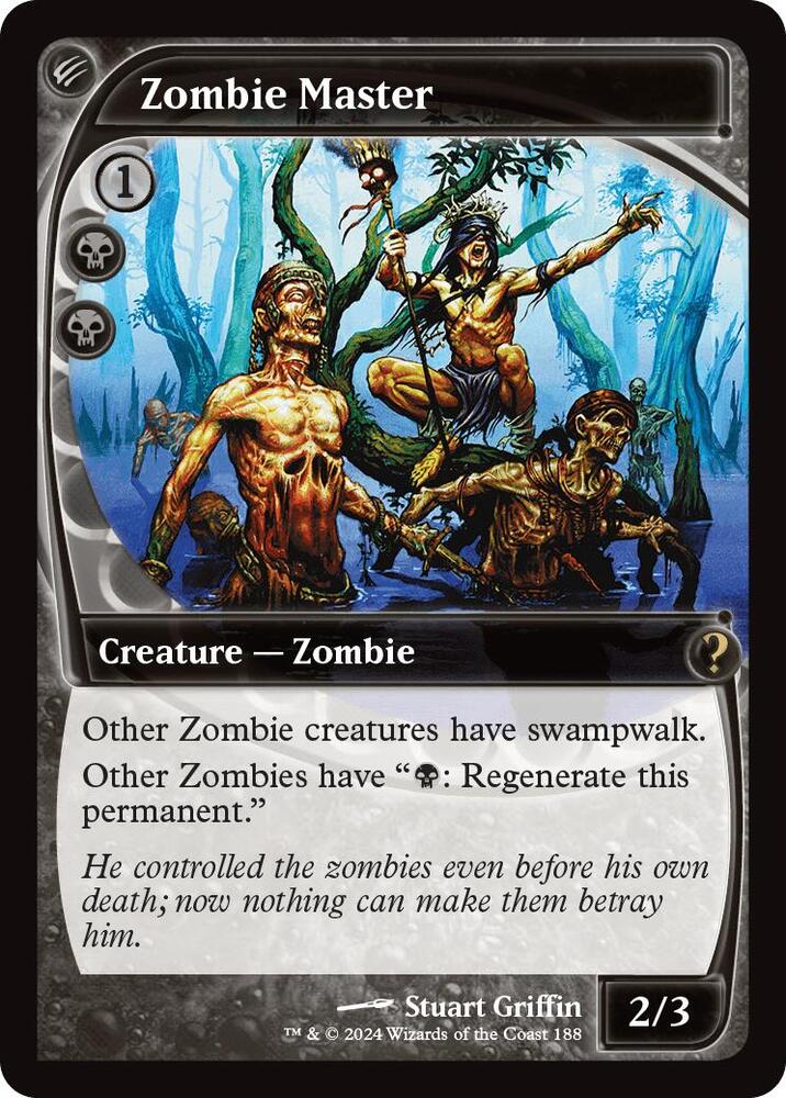 Zombie Master (Future Sight) 188 card from Mystery Booster 2