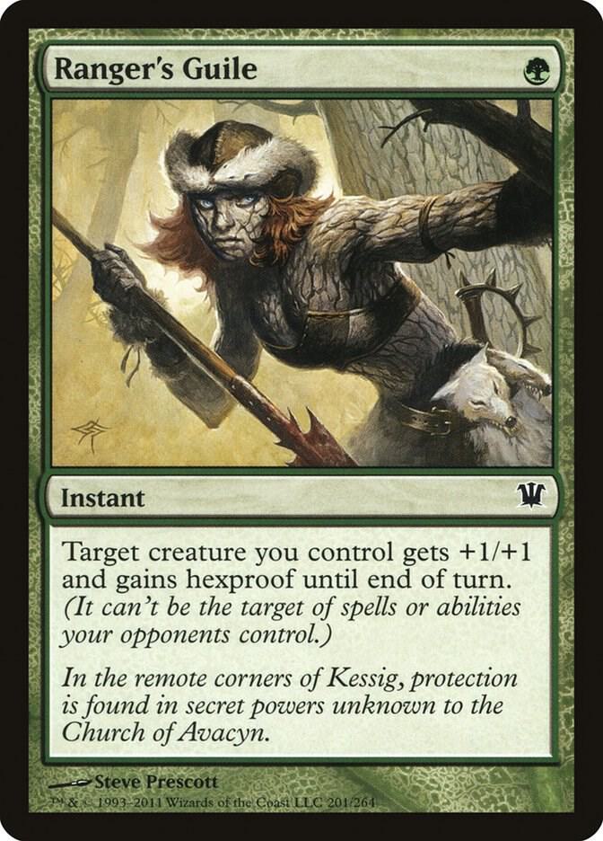 Ranger's Guile 201 card from Innistrad