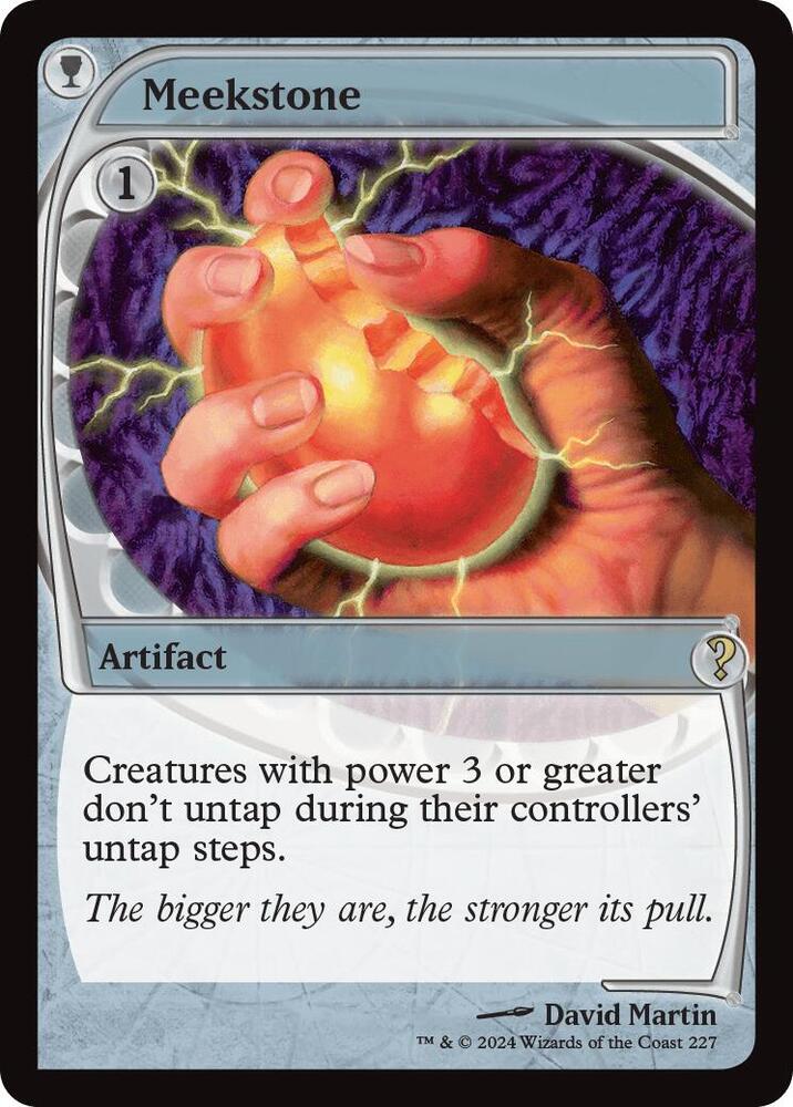 Meekstone (Future Sight) 227 card from Mystery Booster 2