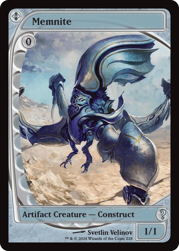 Memnite (Future Sight) 228 card from Mystery Booster 2