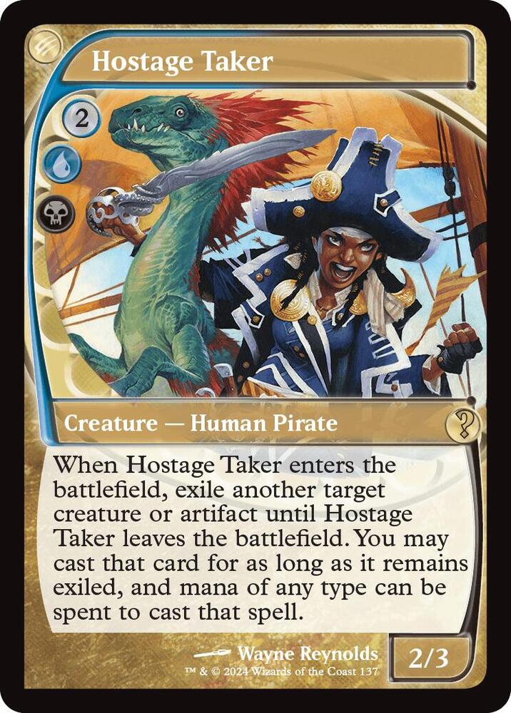 Hostage Taker (Future Sight) 137 card from Mystery Booster 2