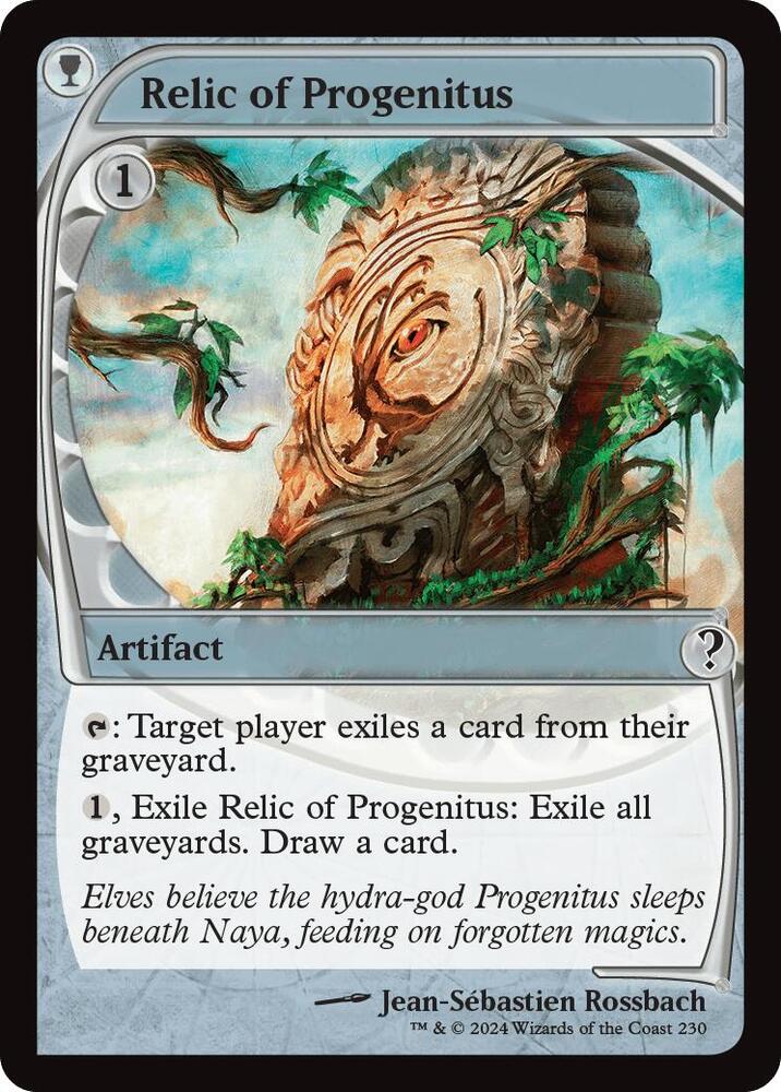 Relic of Progenitus (Future Sight) 230 card from Mystery Booster 2