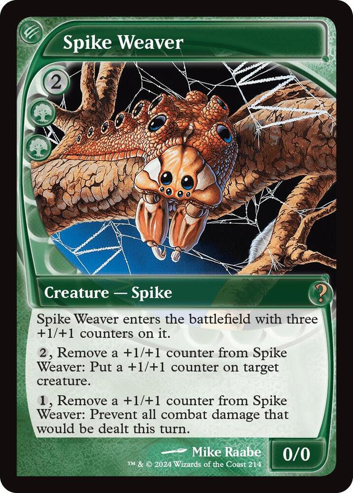 Spike Weaver (Future Sight) 214 card from Mystery Booster 2