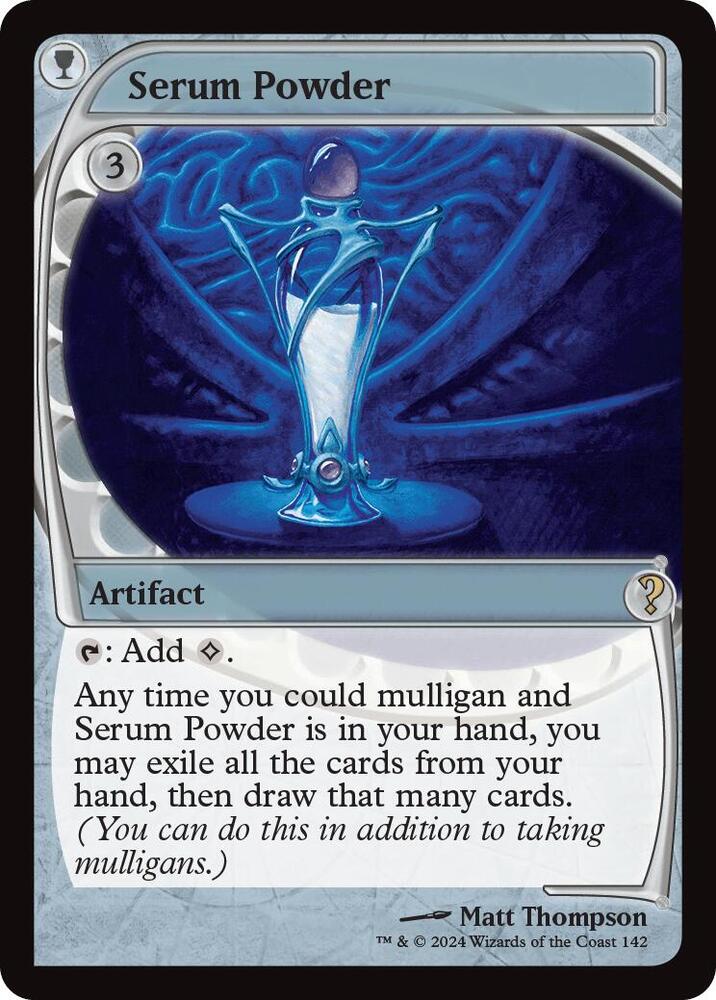 Serum Powder (Future Sight) 142 card from Mystery Booster 2
