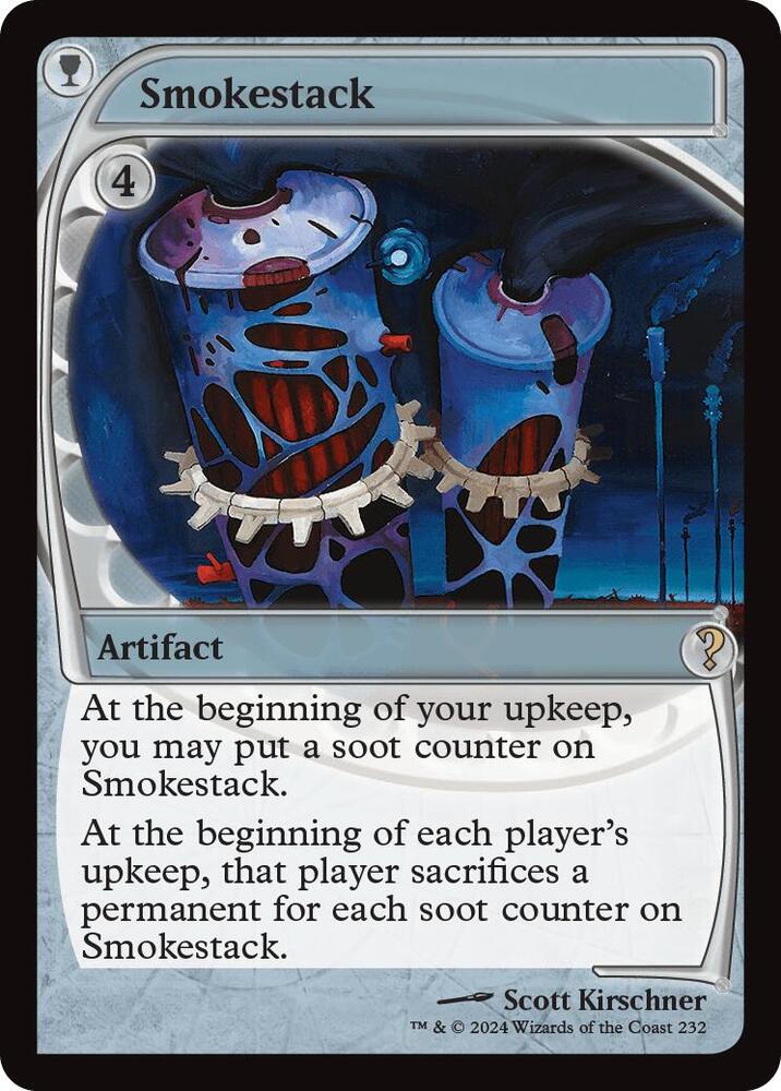 Smokestack (Future Sight) 232 card from Mystery Booster 2