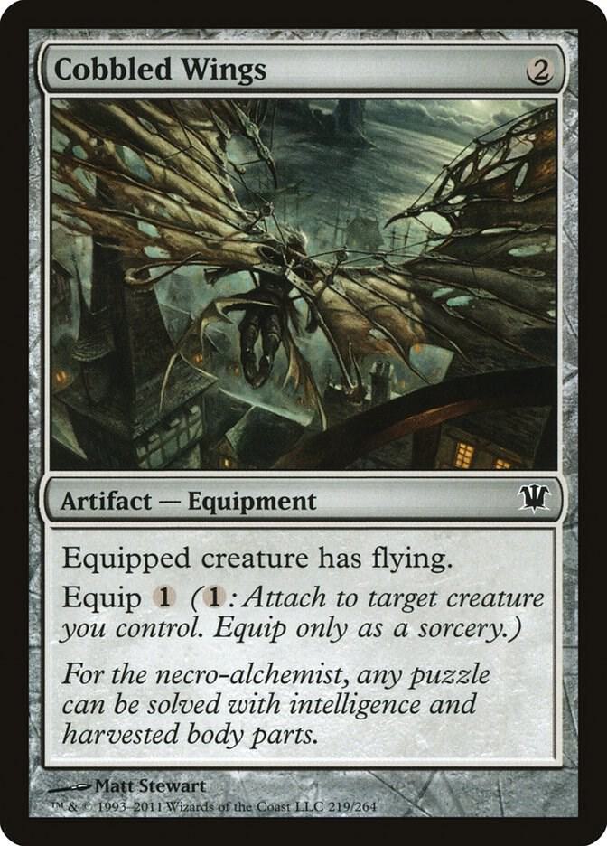 Cobbled Wings 219 card from Innistrad