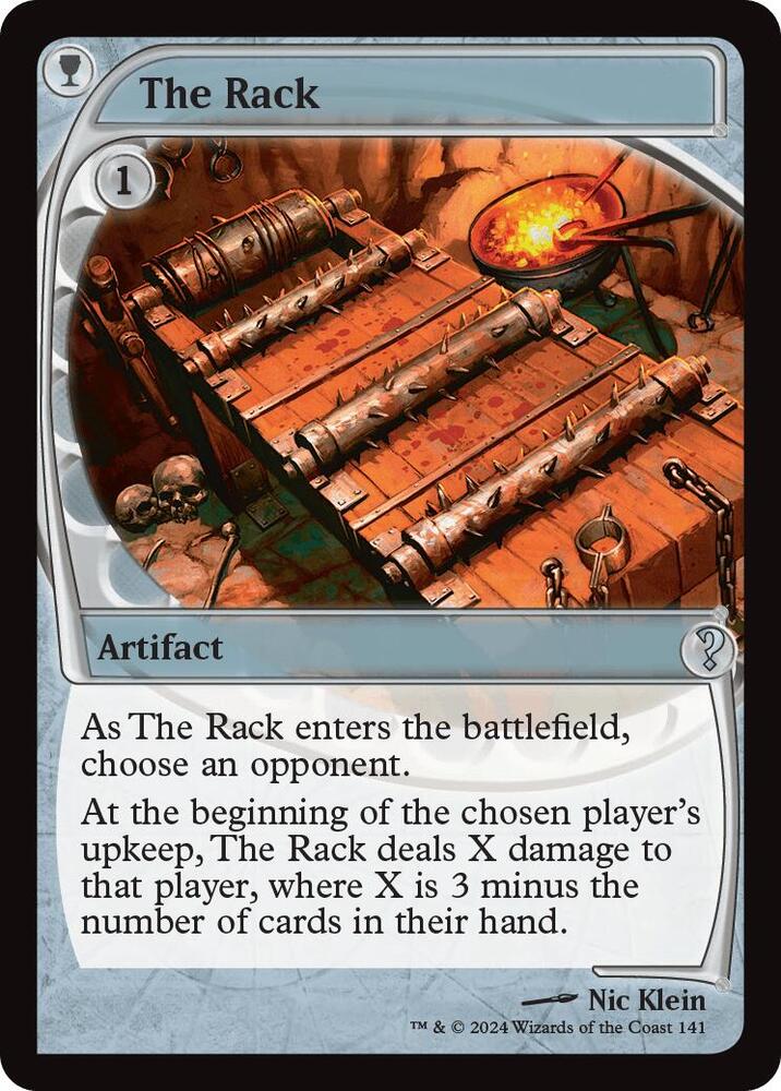 The Rack (Future Sight) 141 card from Mystery Booster 2
