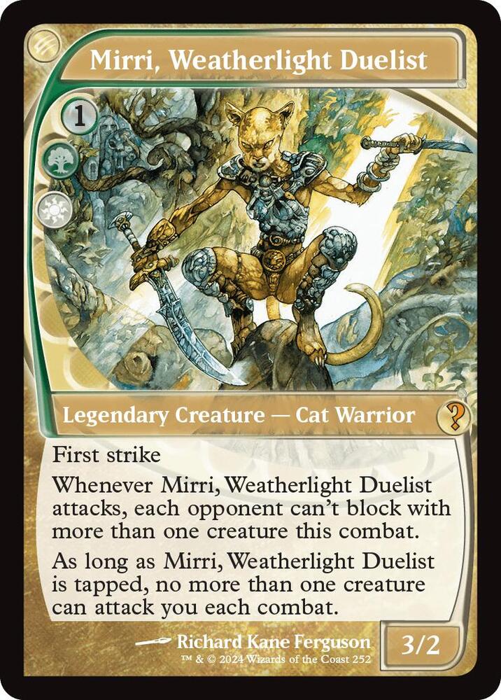 Mirri, Weatherlight Duelist (Future Sight) 252 card from Mystery Booster 2