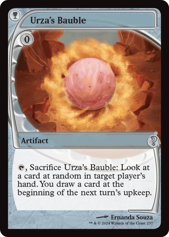 Urza's Bauble (Future Sight) 237 card from Mystery Booster 2