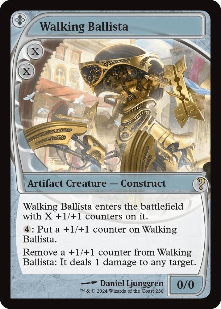 Walking Ballista (Future Sight) 238 card from Mystery Booster 2