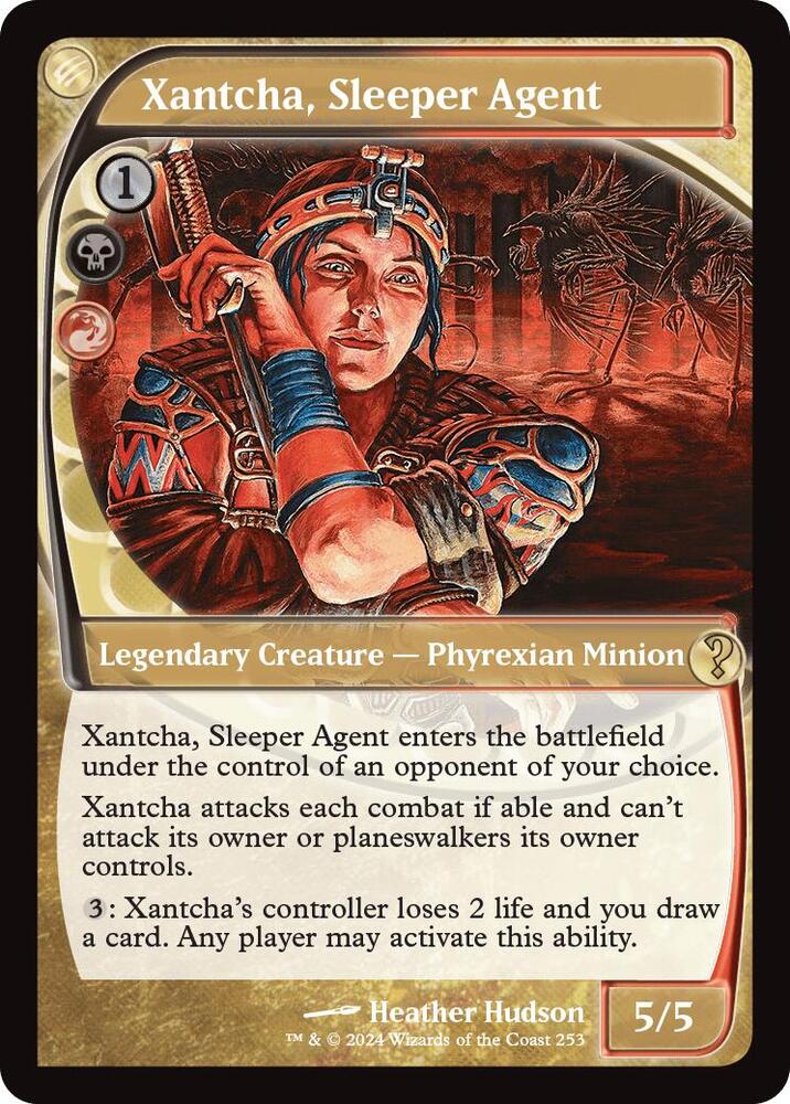 Xantcha, Sleeper Agent (Future Sight) 253 card from Mystery Booster 2