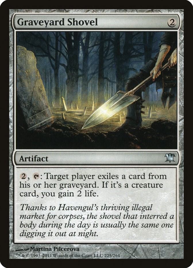 Graveyard Shovel 225 card from Innistrad
