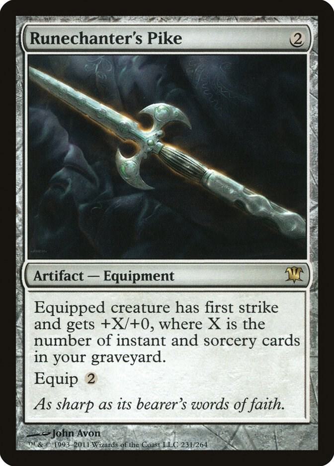 Runechanter's Pike 231 card from Innistrad