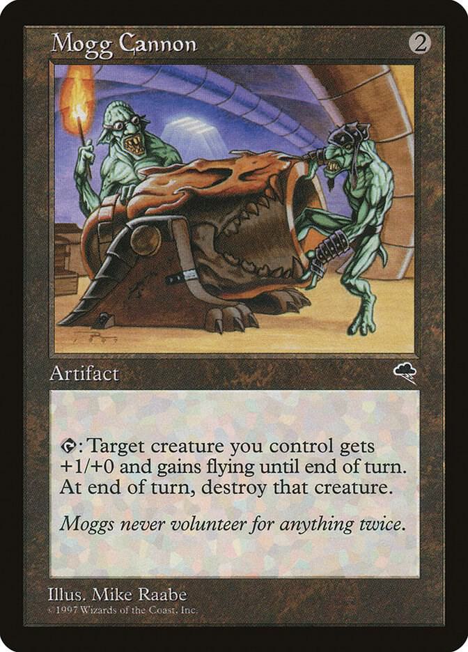 Mogg Cannon 298 card from Tempest