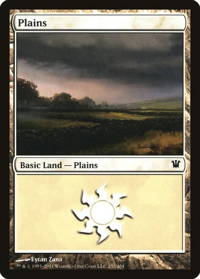 Plains 252 card from Innistrad