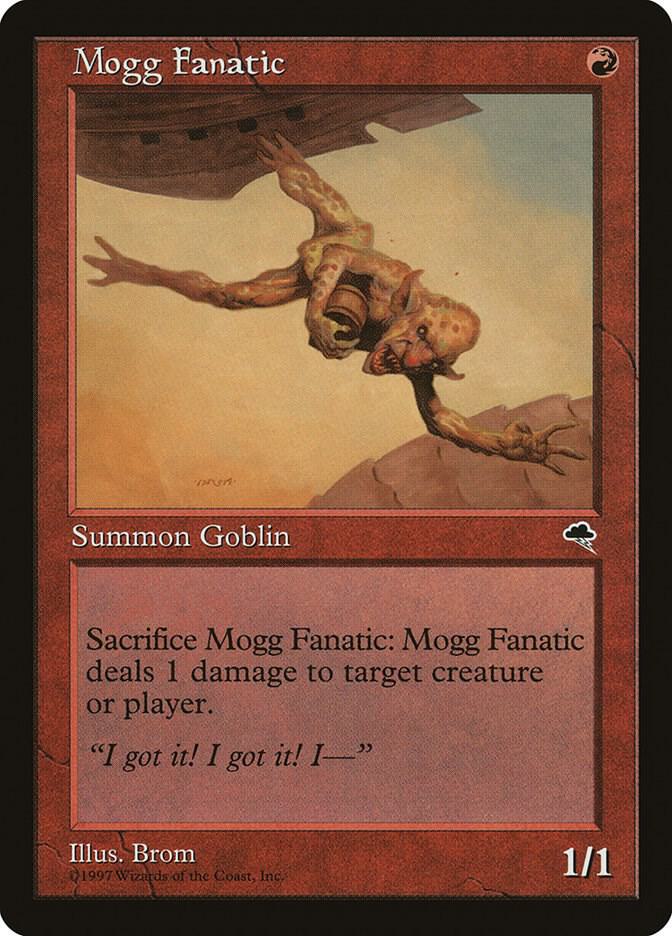 Mogg Fanatic 190 card from Tempest