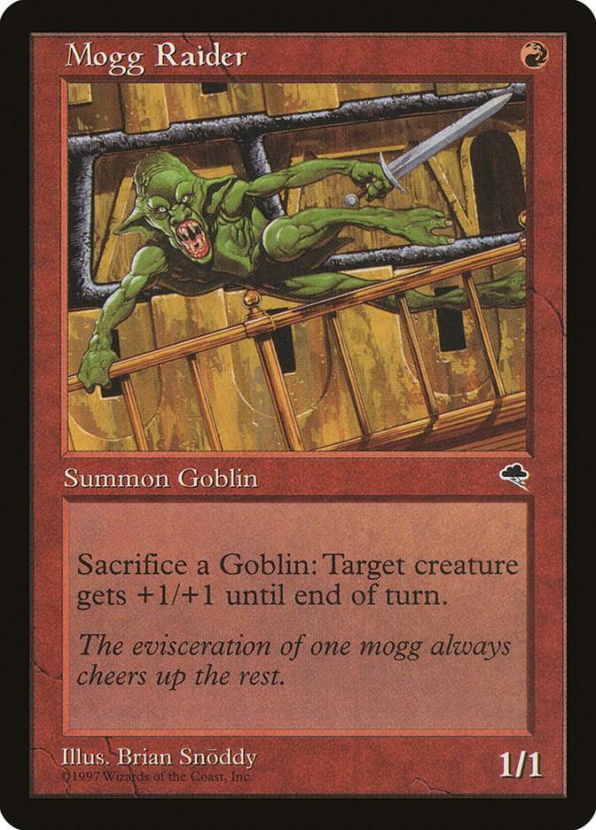 Mogg Raider 191 card from Tempest