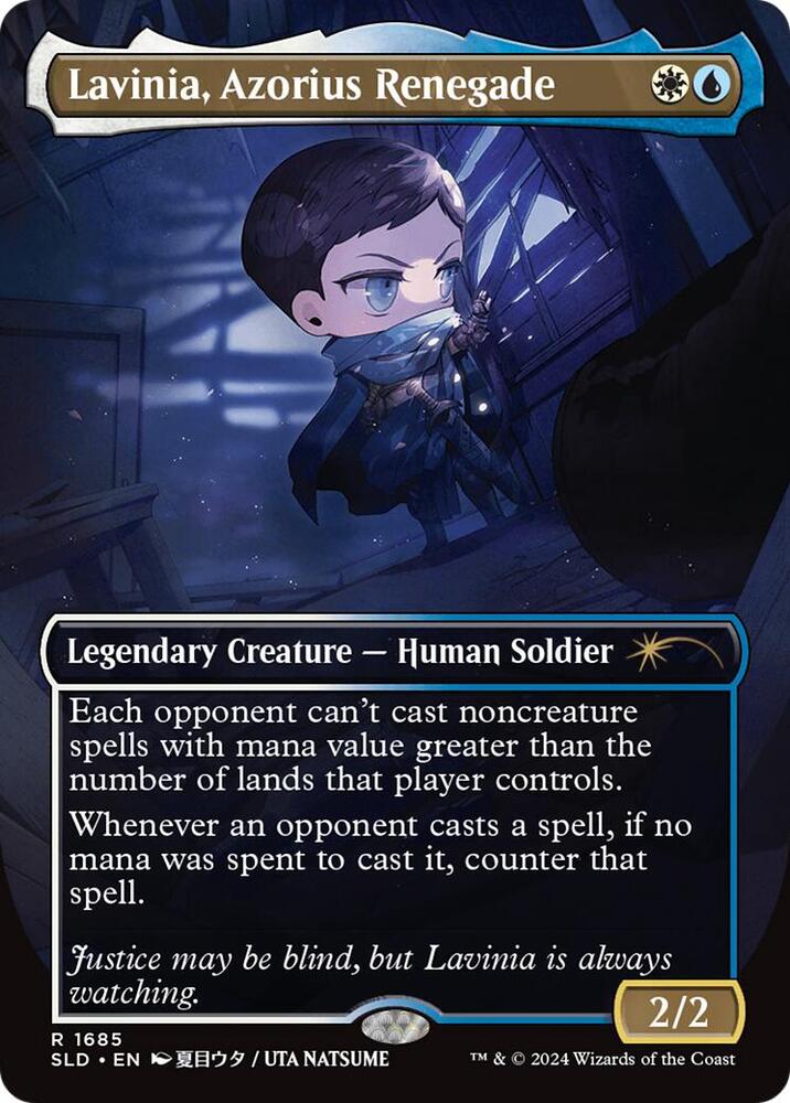 Lavinia, Azorius Renegade (Rainbow Foil) 1685 card from Secret Lair Drop Series