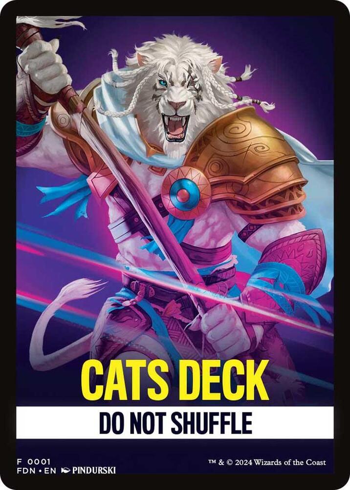 Cats Deck Theme Card 1 card from Foundations