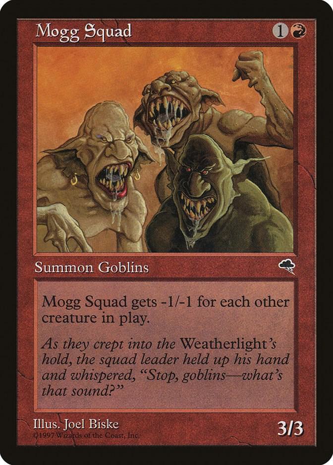 Mogg Squad 192 card from Tempest
