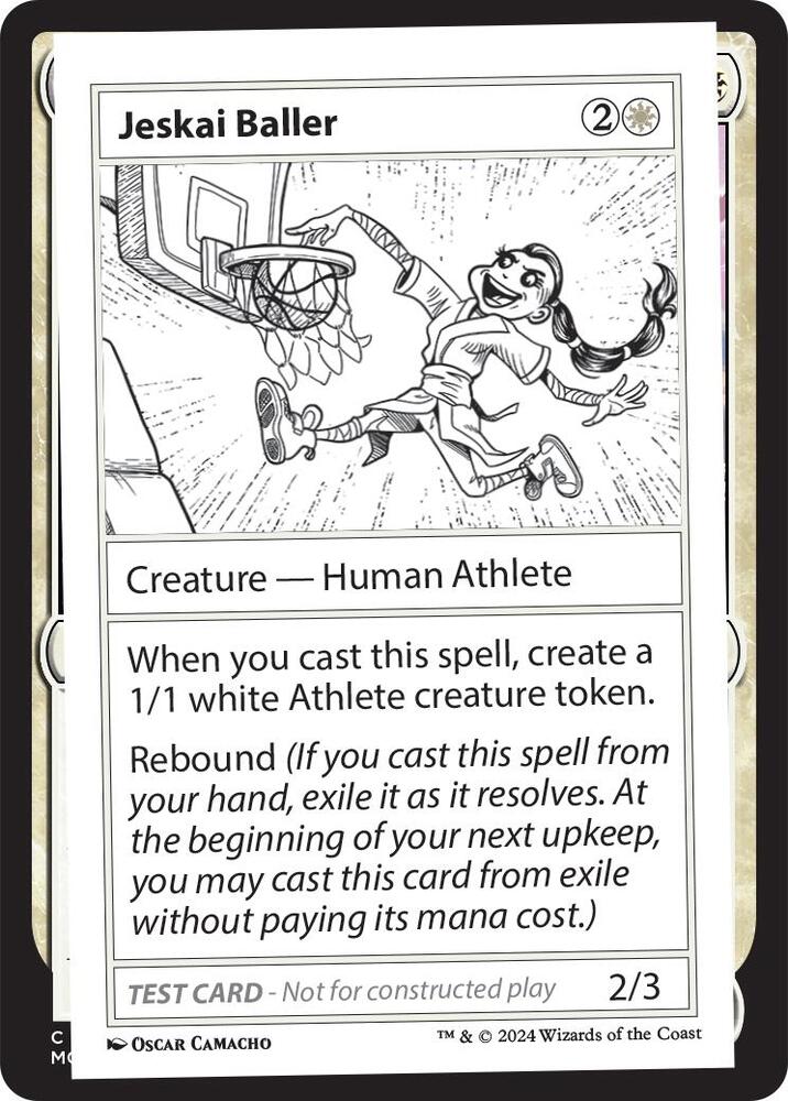 Jeskai Baller card from Mystery Booster 2 Playtest Cards