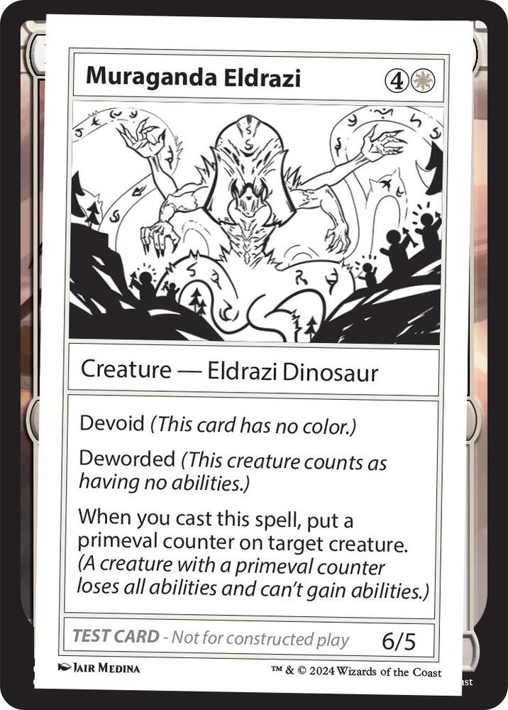 Muraganda Eldrazi card from Mystery Booster 2 Playtest Cards