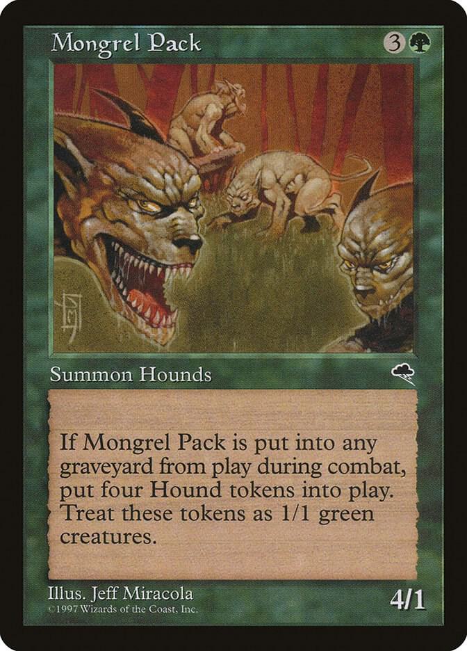 Mongrel Pack 237 card from Tempest