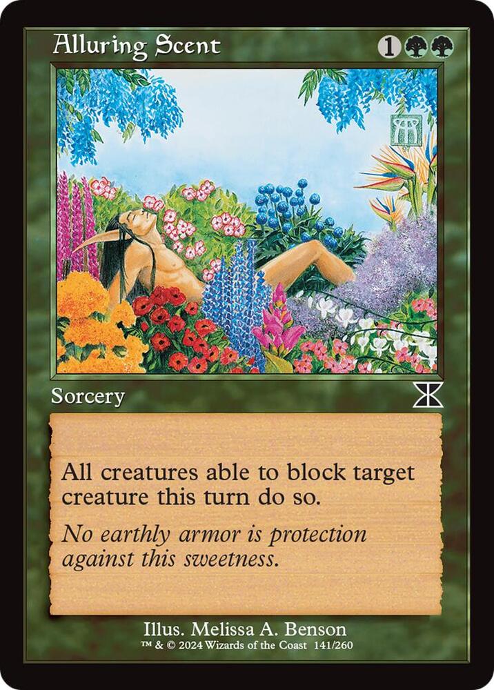 Alluring Scent 141/260 card from The List Reprints
