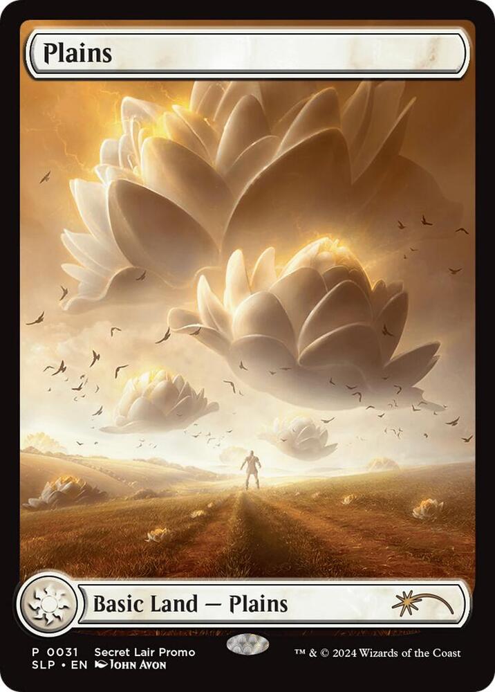 Plains 31 card from Secret Lair Showdown
