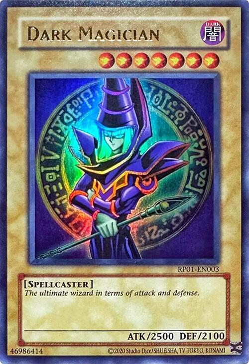 Dark Magician RP01-EN003 card from Retro Pack (2020 Date Reprint)