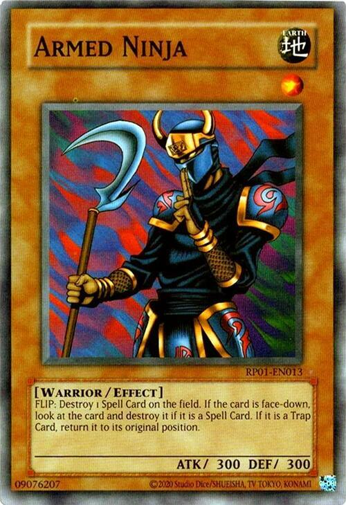 Armed Ninja RP01-EN013 card from Retro Pack (2020 Date Reprint)