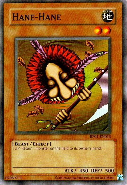 Hane-Hane RP01-EN015 card from Retro Pack (2020 Date Reprint)