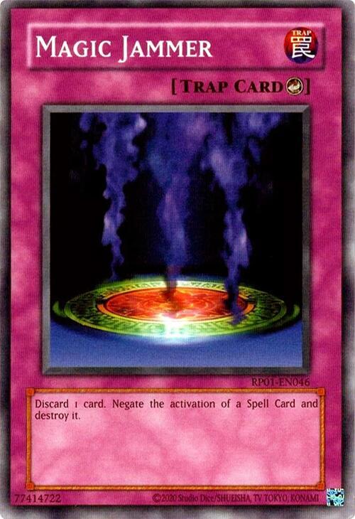 Magic Jammer RP01-EN046 card from Retro Pack (2020 Date Reprint)