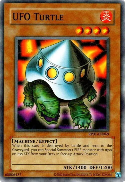 UFO Turtle RP01-EN069 card from Retro Pack (2020 Date Reprint)