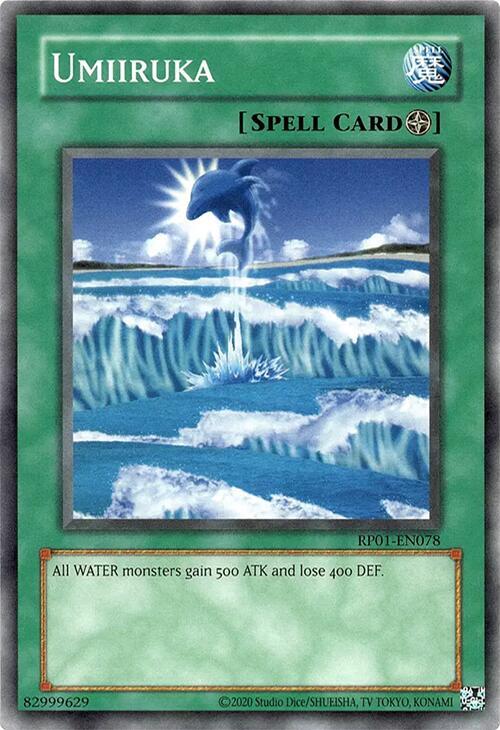 Umiiruka RP01-EN078 card from Retro Pack (2020 Date Reprint)