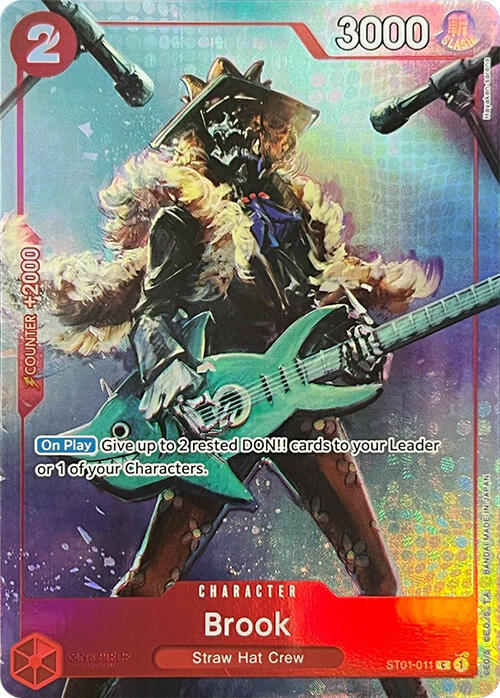 Brook (Premium Card Collection -BANDAI CARD GAMES Fest. 23-24 Edition-) ST01-011 card from One Piece Promotion Cards