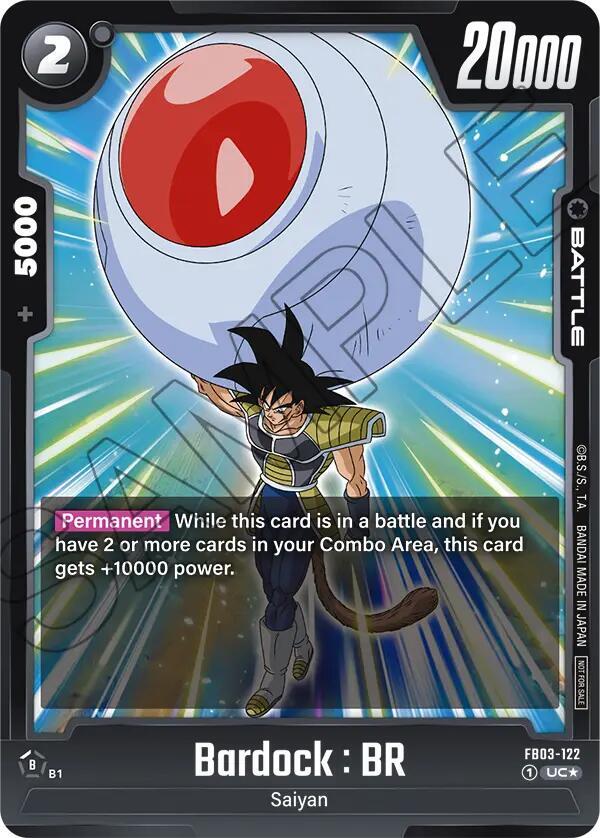 Bardock : BR (Tournament Pack 03) FB03-122 card from Tournament and Championship Promos