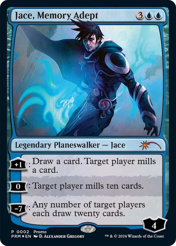 Jace, Memory Adept (Deluxe Commander Kit) 2 card from Unique and Miscellaneous Promos