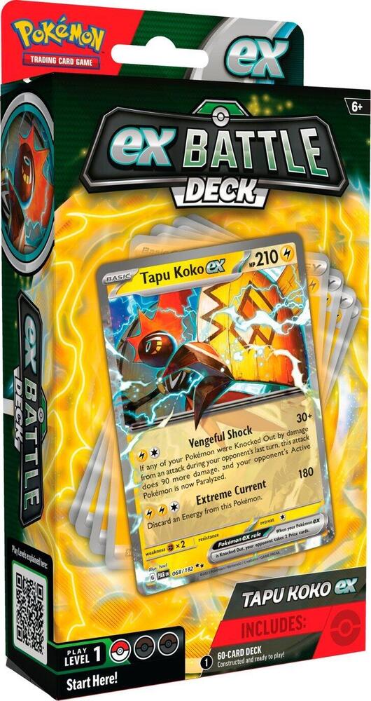 ex Battle Deck [Tapu Koko ex] card from Miscellaneous Cards & Products