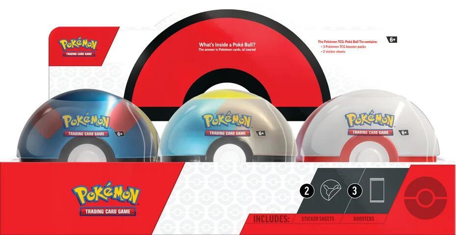 Poke Ball Tin Display (Q4 2024) card from Miscellaneous Cards & Products