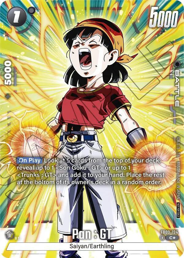Pan : GT (Tournament Pack -Winner- 03) FB03-124 card from Tournament and Championship Promos