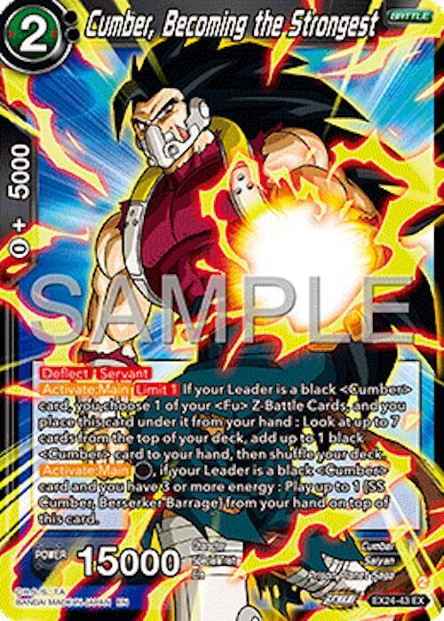 Cumber, Becoming the Strongest EX24-43 card from Expansion Deck Box Set 24: Premium 7th Anniversary Box 2024