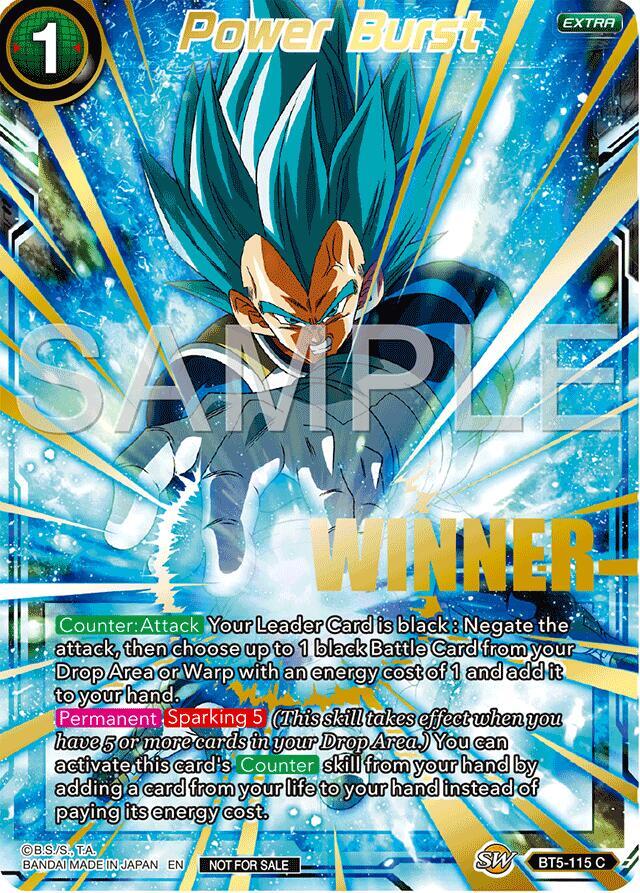 Power Burst (Masters Cup 2024) (Winner Gold Stamped) BT5-115 card from Promotion Cards