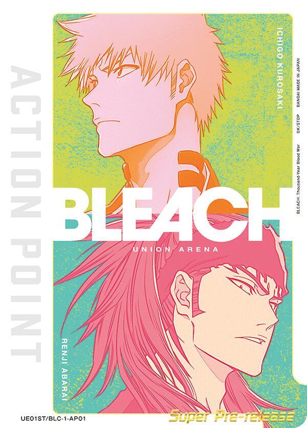 Action Point Card (AP01) (Ichigo Kurosaki/Renji Abarai) UE01ST/BLC-1-AP01 card from UE01ST: BLEACH: Thousand-Year Blood War Super Pre-Release Starter Deck