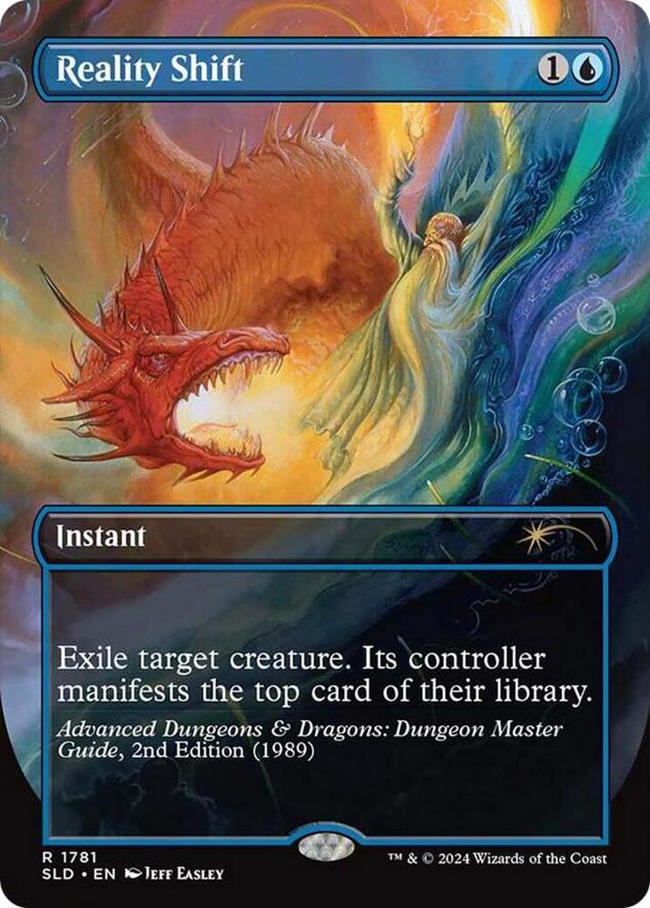 Reality Shift 1781 card from Secret Lair Drop Series