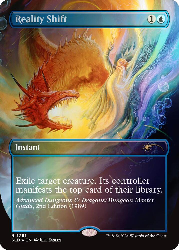 Reality Shift (Rainbow Foil) 1781 card from Secret Lair Drop Series