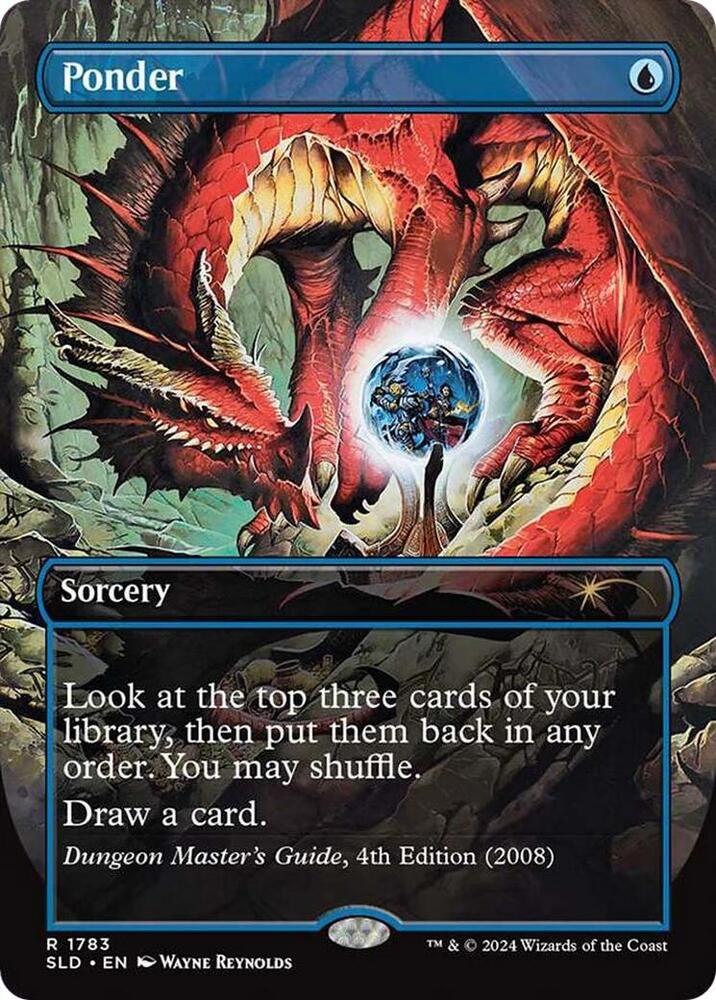 Ponder 1783 card from Secret Lair Drop Series