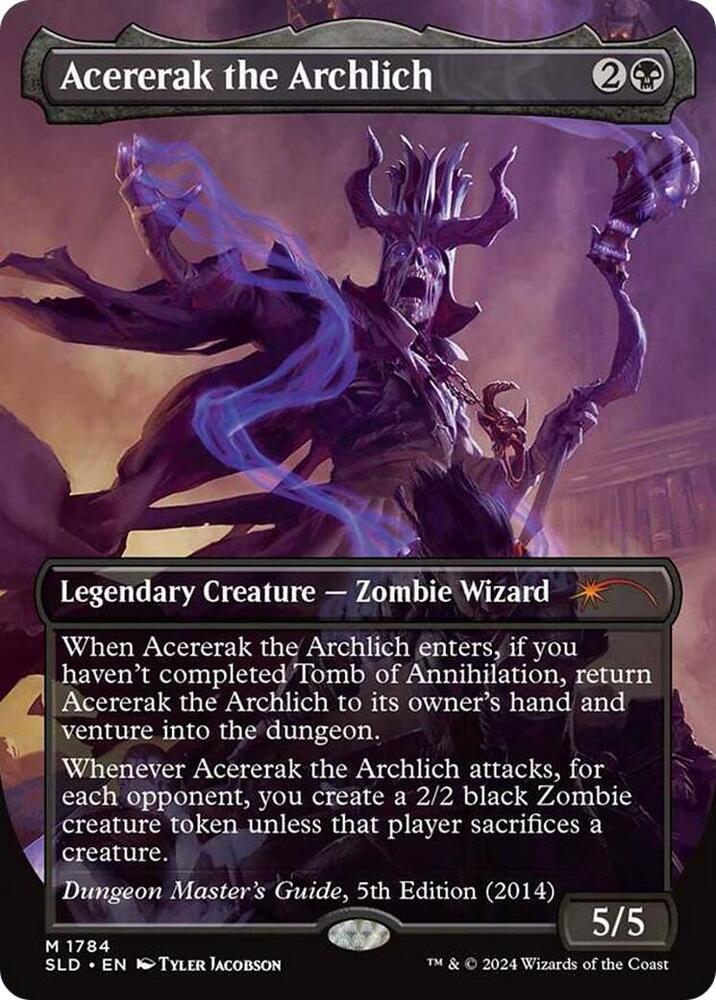 Acererak the Archlich 1784 card from Secret Lair Drop Series