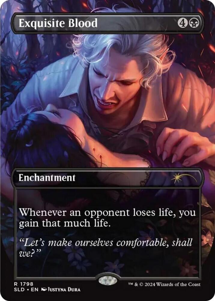 Exquisite Blood 1798 card from Secret Lair Drop Series